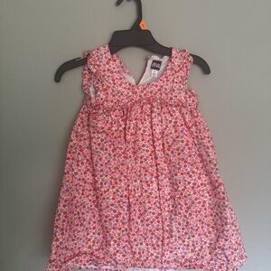 Tea Collection Pink Floral Kids Dress